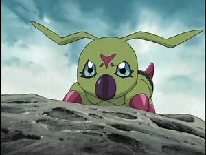 Digimon Adventure 02 Agumon, Veemon and Wormmon talk with BlackWarGreymon English Dub