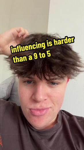 being an influencer is objectively harder than a 9 to 5 #cringe #america #fyp #trending #viral