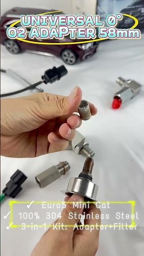 O2 Sensor Spacer Install (M18x1.5) – Short Install Demo | CodeFixParts