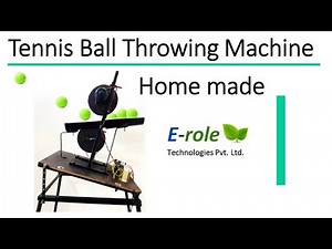 Ball throwing machine mechanical engineering project