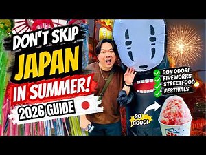 YOUR JAPAN BEST SUMMER GUIDE! 🇯🇵🔥 What to Bring, Best Festivals & Heat Survival Tips