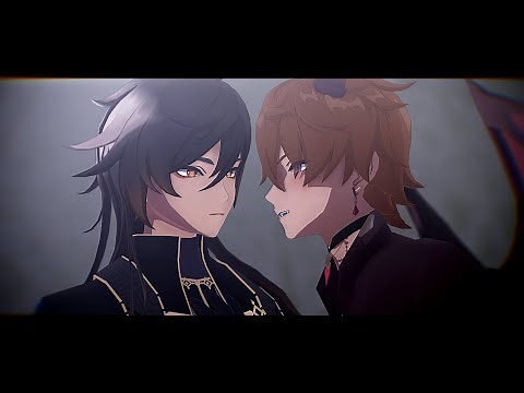 【原神 Genshin Impact MMD·ZhongChi】Lucife [Zhongli×Childe]