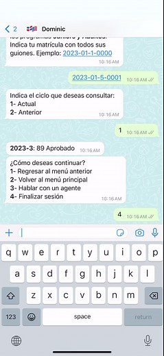1.5K views | ¡Recuerda que puedes consultar tus notas con Dominic,...