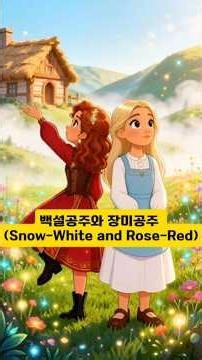 백설공주와 장미공주 (Snow-White and Rose-Red) 1부 #그림형제동화 #영어 #공부 #이야기 #english #fairytales