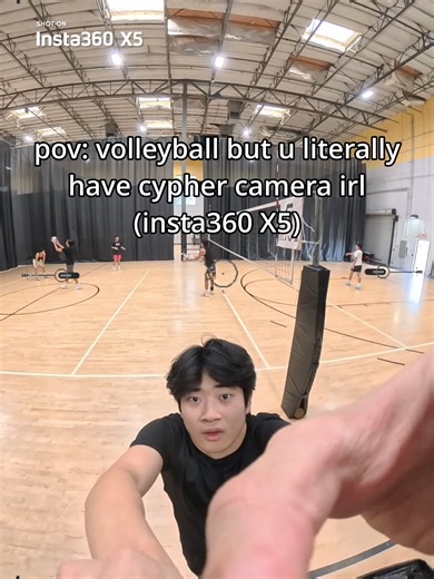 Volleyball Gameplay with Insta360 Cypher Camera
