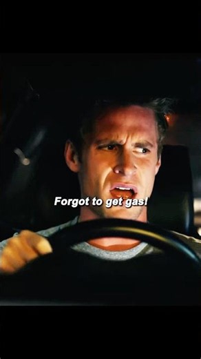 Forgot to Get Gas! Funny Panic Driving Scene | Fast & Furious Classic Clip #movie
