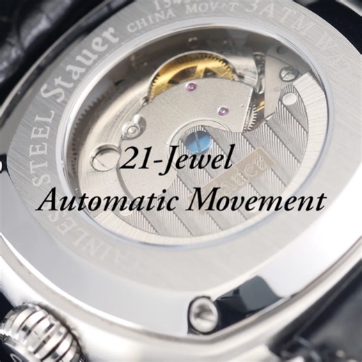 Watch Stauer Dashtronic, 21-Jewel Automatic Watch on Amazon Live