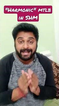 what is meaning of Harmonic motion in shm oscillation | shm one shot | waves simple harmonic motion