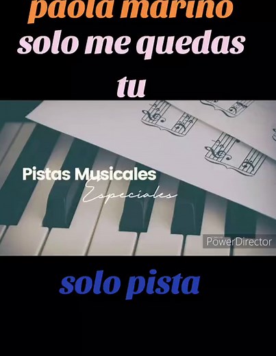 Paola Marino - Solo Me Quedas Tu (Pista Completa) | Musicales Cristianos