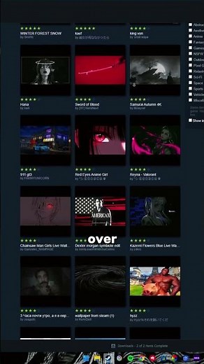 These are the best free wallpaper engine alternatives #gaming #tech #pc #wallpaper #shorts
