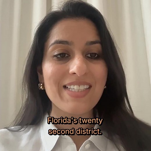 Pia Dandiya running for Congress in FL-22 #indianamerican #southasian #trustmeiknowwhatimdoing