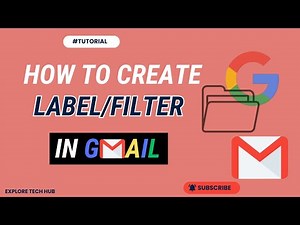 How To Add Label/Filters To Gmail