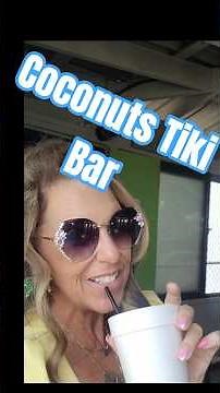 Coconuts Tiki Bar in North Myrtle Beach #myrtlebeach #myrtlebeachsouthcarolina #northmyrtlebeach