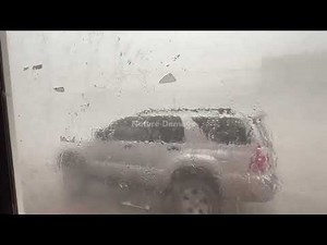 Chaos in Texas Today! Golf Ball Size Hail Destroys Homes, Cars in Dallas