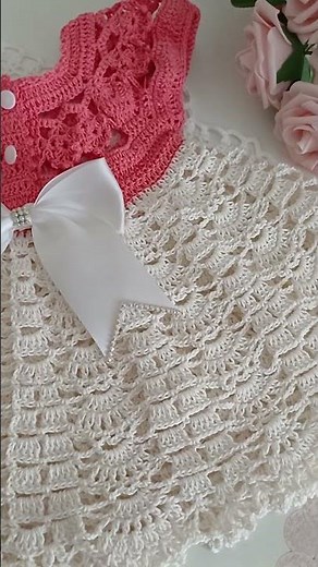 Te Encantara😍Teje Bello vestido Fácil y Rápido! Nuevo Patrón de Ganchillo👌#crochet #ganchillofacil