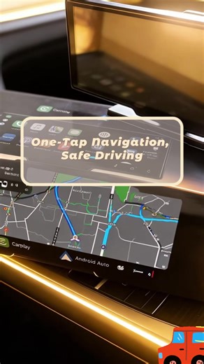 One-Tap navigation safe Driving #carplay #Alpinetech