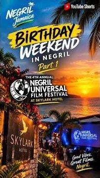 A Birthday weekend in Negril, Jamaica! 🇯🇲 #jamaica #canefieldrevival #JamaicanFood #jamaicanculture