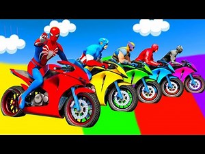 الرجل العنكبوت انقاذ باتمان Spider-Man Rescue batman vs iron man vs venom funny Game GTA 5 superhero