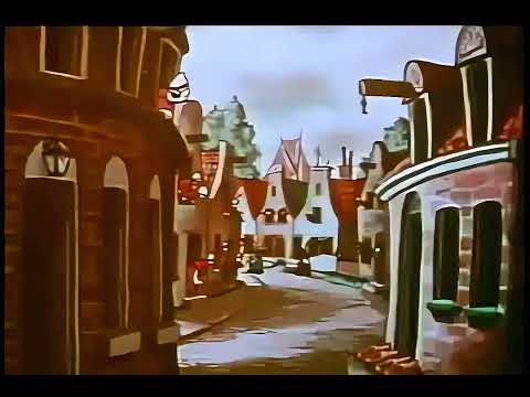 Little Dutch Mill (1934) 🌷 | Classic Cartoon | Golden Kids Archive