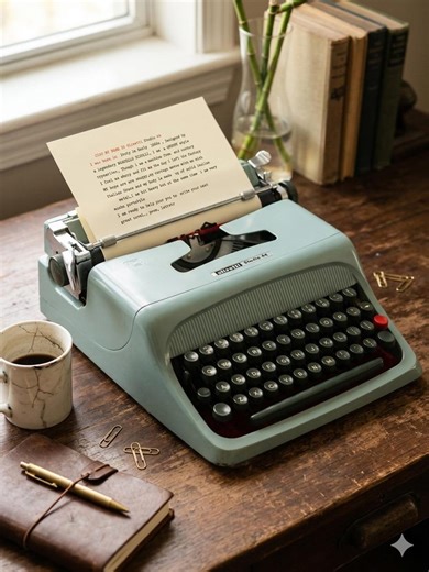 Olivetti Studio 44 Typewriter, Italian Mid-century Modern Sea Foam Green Manual Collector's Piece - Etsy