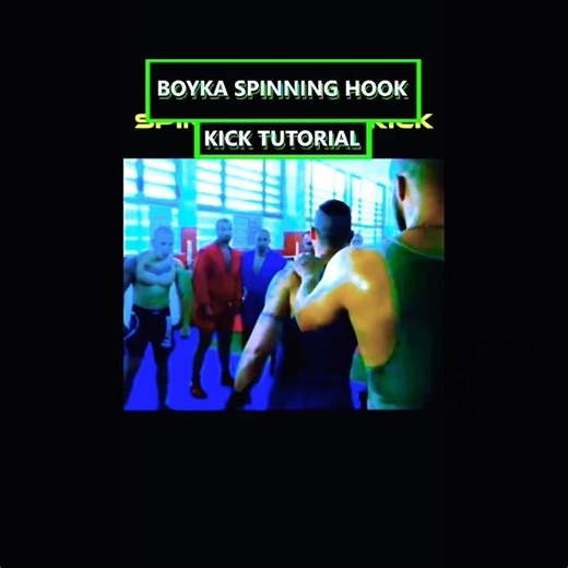 boyka spin hook kick tutorial