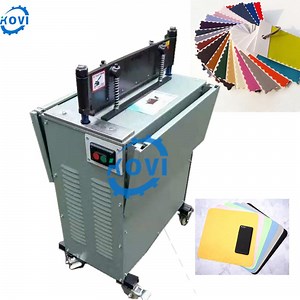 [Hot Item] Automatic Round Sample Cutter Zig Zag Fabric Textile Sample Cutting Straight Edge Samples Cutter Machine