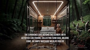 Room With A View: World's First Hotel On Wheels Lets Holidaymakers Sleep In Forests, Float By Lakes And Even Wake Up In The Treetops