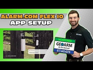 Alarm.com Flex IO App Set Up