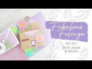 Jodie & Karen unbox a fabulous collection of die sets that are sent with love | Tonic Studios
