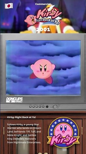Kirby TV Fun! 🌟 JP Ads (2001)