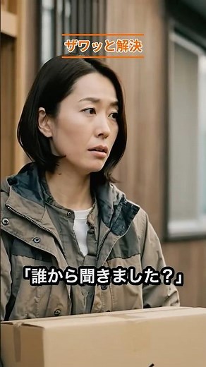 まだ言ってない引っ越しが広まっていた｜ザワッと解決 #近所の噂 #引っ越し #町内会 #ザワッとする話 #住宅街 #ご近所トラブル #ショートドラマ #日常の闇 #共感 #人間関係