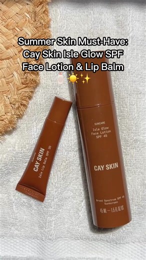 NEW BRAND ALERT! @cayskin by @winnieharlow has officially launched at the Q! Cay Skin is inspired by Winnie's own experience with suncare and how important it is to protect your skin's natureal beauty. Cay Skin Glow SPF Face Lotion & Lip Balm is our new QVC exclusive bundle! Say goodbye to sunburns and hello to a radiant, sun-kissed glow! Order yours today by tapping the 🔗 in our bio!☀️🏖️ #CaySkin #SummerBeauty #glowups