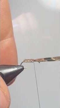 CDC Dry fly #dryfly #flytying #flytyingforbeginners #flyfishing