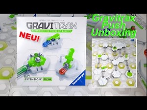 Gravitrax Push Unboxing + Beispielbahn I NEU 2022 Erweiterung Push