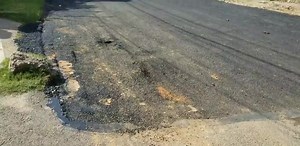 108K views · 3.1K reactions | "Road outside BJP's Jammu office on private land, Macadamized overnight" | The Straight Line | Facebook