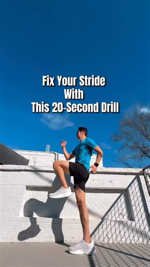 @highlandrunners on Instagram: "Drive-to-Drive Loops The Drive-to-Drive Loop trains three key shapes from the Five-Move System: the kick, the tuck, and returning to drive. These patterns resemble ABC skips from the Gérard-Mach system, but they’re not identical for endurance runners. Sprinters hit a sharp figure-four and loop without the land and dip phases, staying extremely stiff-ankled and high on the balls of their feet—something distance runners can’t maintain for long. Endurance runners ins