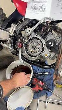 Clutch Install Time #motocross #dirtbike