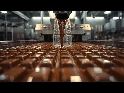 How Candy Bars Are Made in Modern Factories