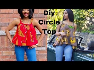 Diy: circle top in less than 15minutes/ beginners friendly