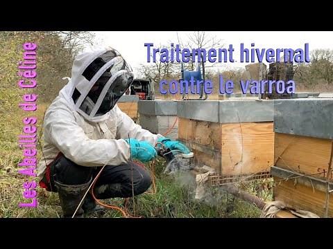 Traitement hivernal contre le varroa