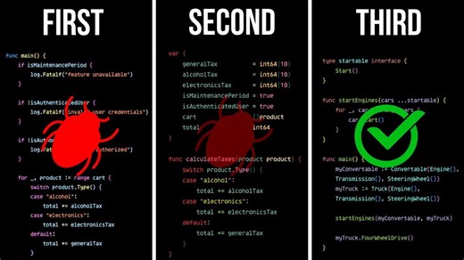 编写无错误代码（Bug Free Code）的三条法则 | 编程风格 单元测试 代码组织