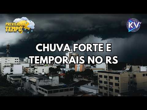 Heavy rain and storms in Rio Grande do Sul - Weather forecast 04/24/2026