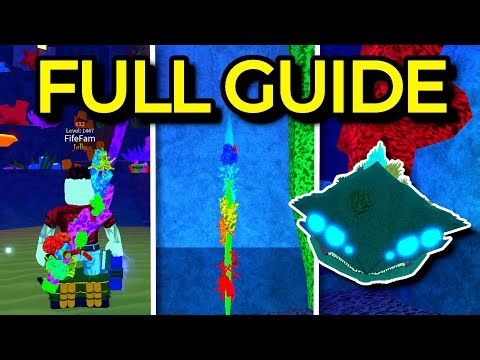 Coral Bastion FULL Guide in Fisch! 🐟 | Reef Titan, Coral Rod & Full Bestiary