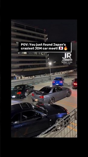 Inside Tokyo's Legendary JDM Car Meet 🇯🇵 #jdm #jdmcars