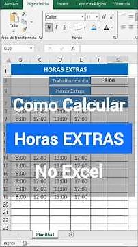 Learn how to calculate overtime and hours worked (Excel spreadsheet)