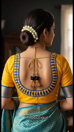 20+🎉🎉🥳2024 ke Blouse Back Neck Design Blouse Design Trendy Beautiful #bahidesign #blouse #shorts#ai