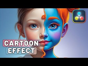 Apply CARTOON Effect In Davinci Resolve