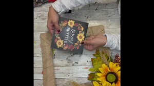 26K views · 1.1K reactions | DIY Fall Sunflower Wreath #fallwreath #diywreath #falldecor | Creating Through Chaos | Facebook