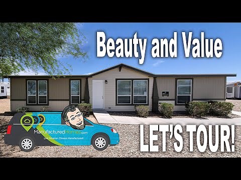 Beauty and Value! Take a Tour of This Manufactured Home Built by Cavco!