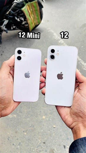 iPhone 12 Mini Vs iPhone 12 || Camera Zoom Test! #shorts